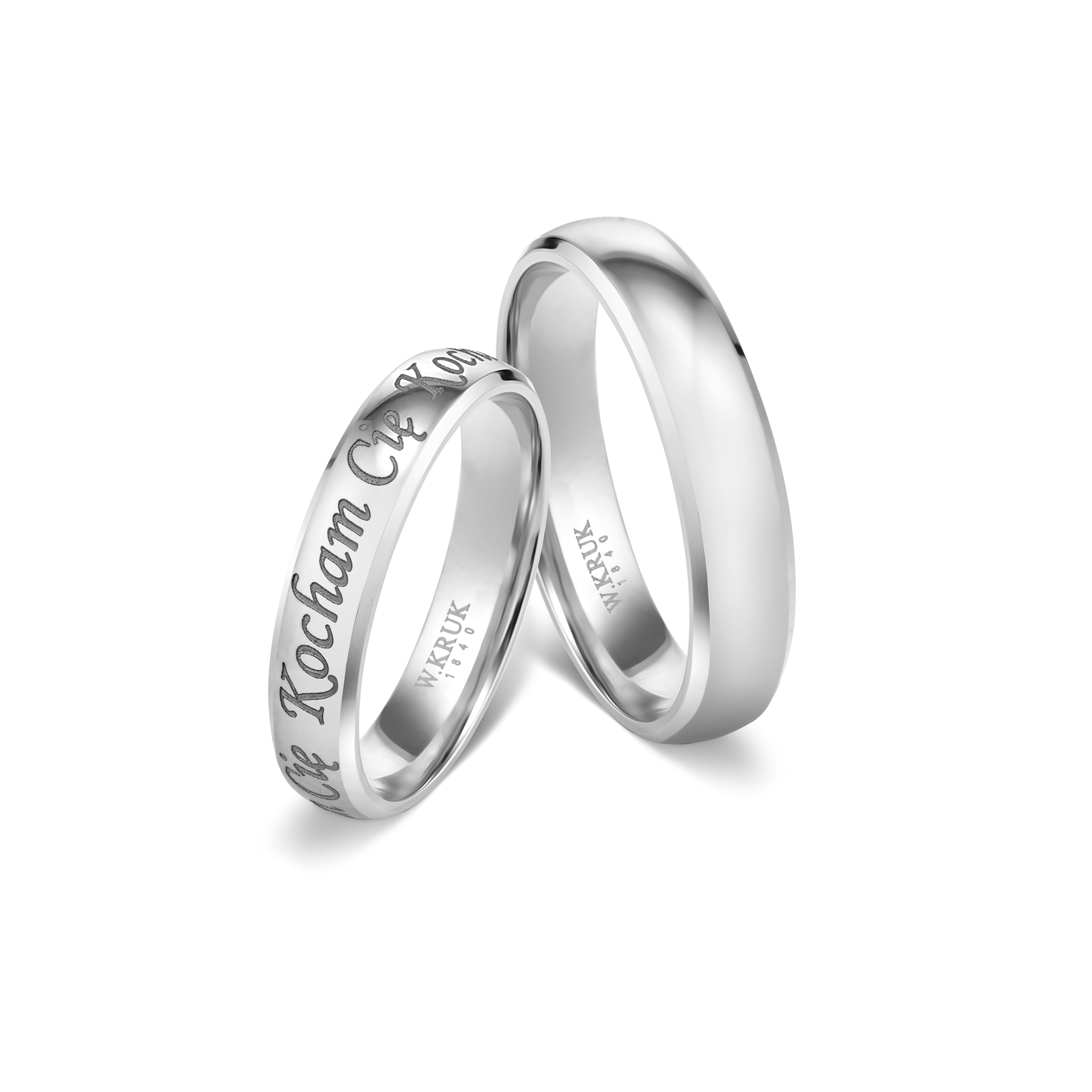 W.KRUK Zjawiskowa Obrączka - Grawer GRATIS - 62481
