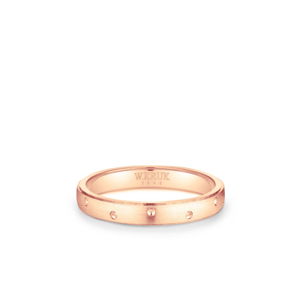 W.KRUK Obrączka Złota - Grawer GRATIS - złoto 585 - ZLS/O_16R32S