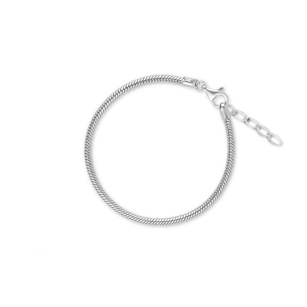 W.KRUK Wspaniała Srebrna Bransoletka - srebro 925, Bez kamienia - SCR/AS165