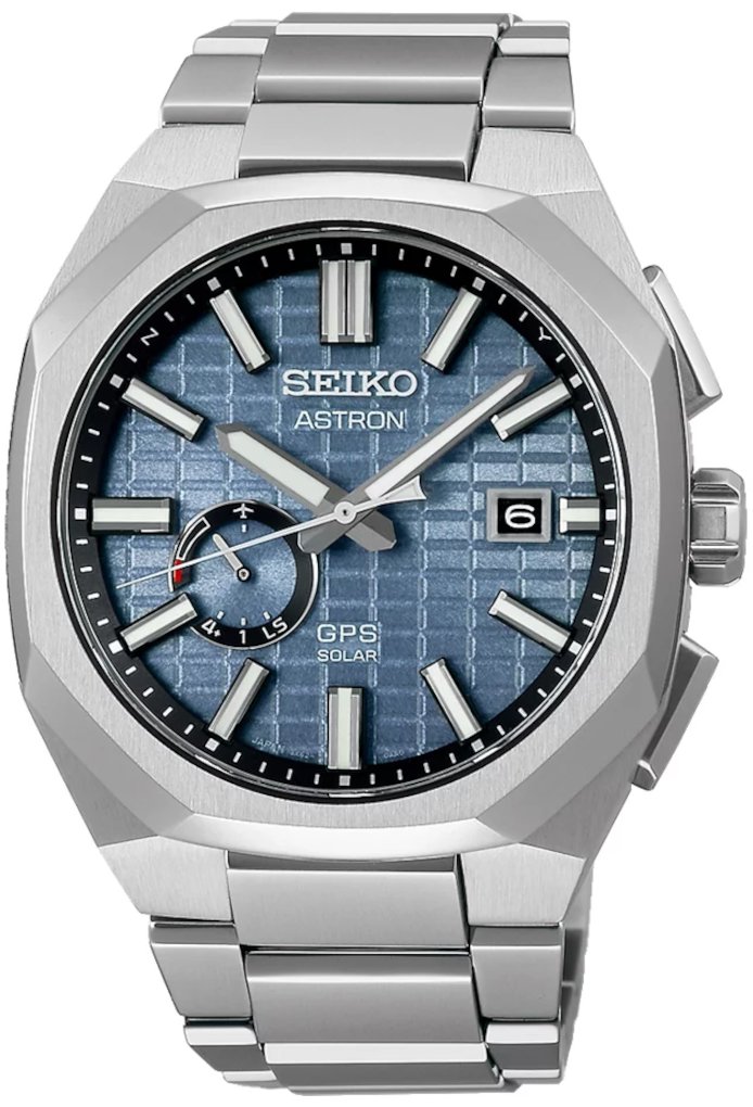 SEIKO ZEGAREK Astron GPS Solar Titanium Crystal Box SSJ013J1