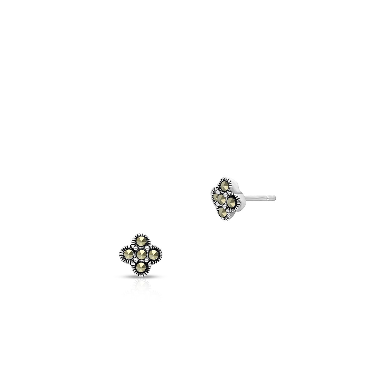 W.KRUK RABAT Kolczyki Srebrne - srebro 925, Markasyt - SHF/KS072