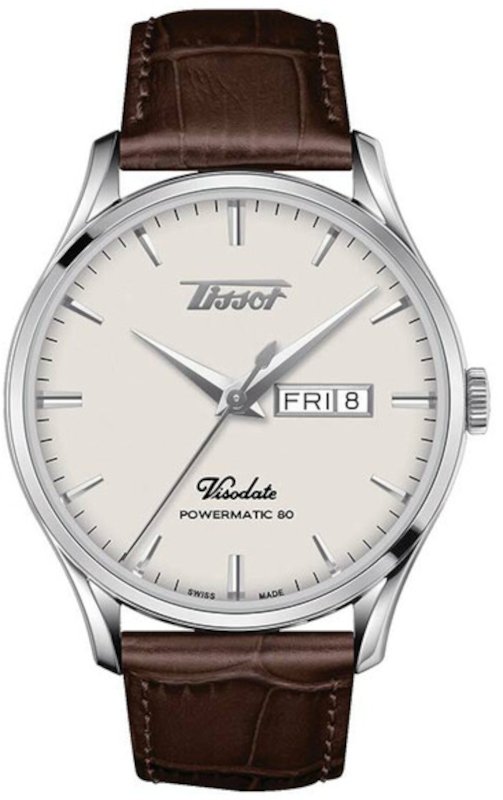 TISSOT RABAT Heritage Visodate Powermatic 80 T118.430.16.271.00