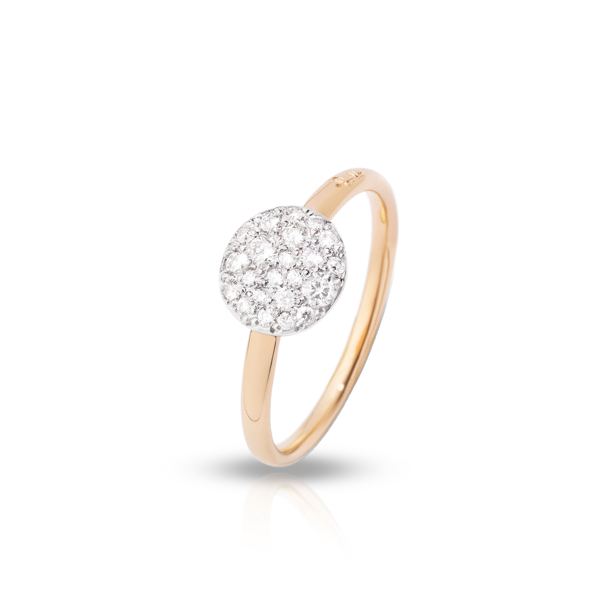 W.KRUK Pierścionek złoty Pomellato - ZPT/PB+07BK