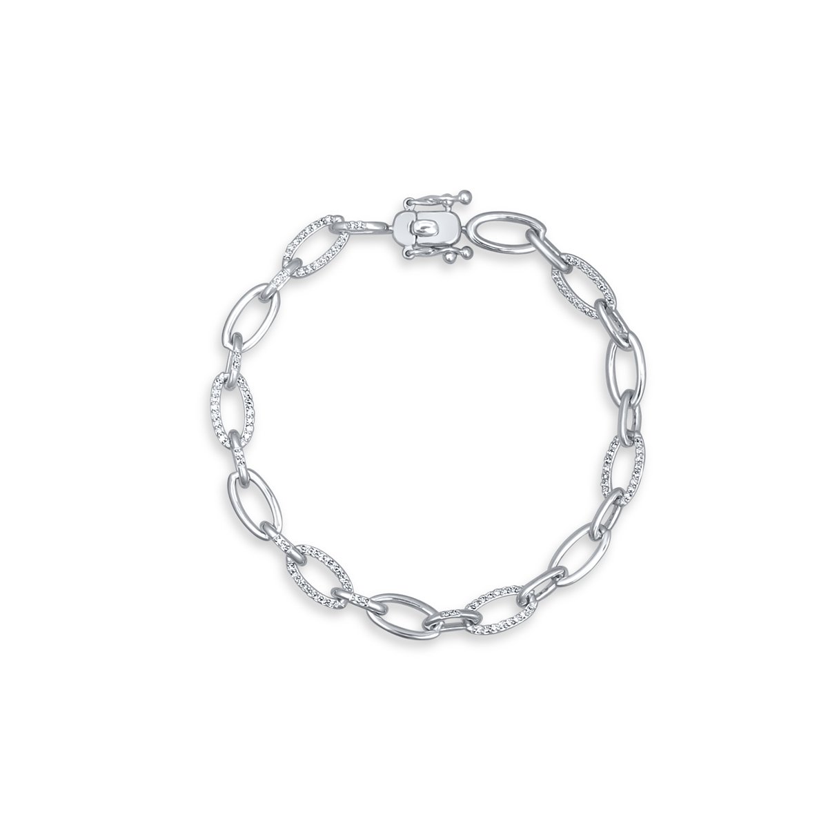 W.KRUK Unikalna Złota Bransoletka - złoto 585, Diament 0,51 ct - ZPA/AB+552B