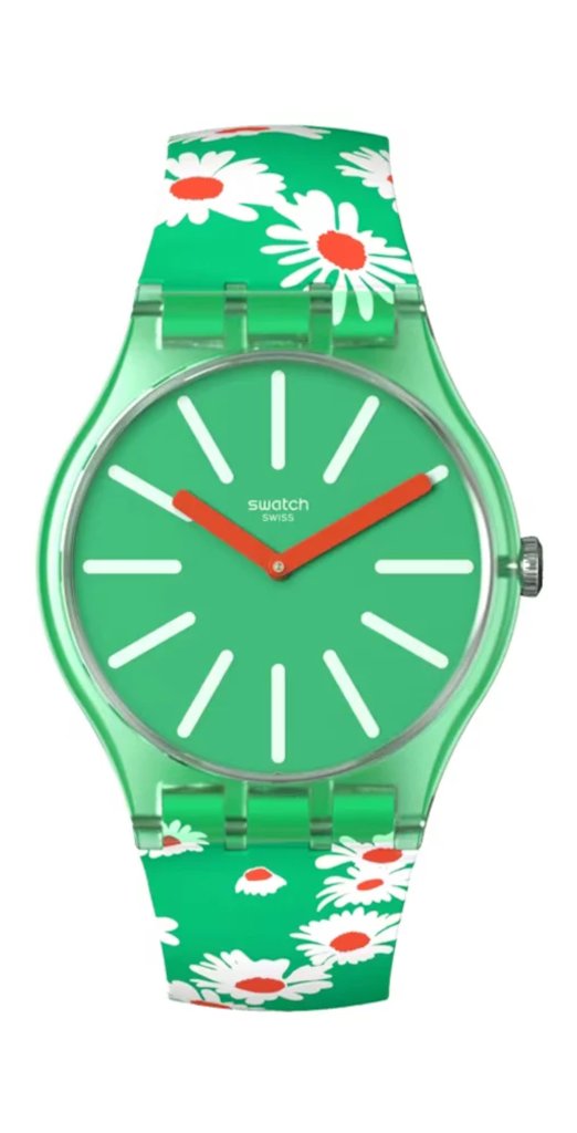 SWATCH ZEGAREK MEADOW FLOWERS SO29G104