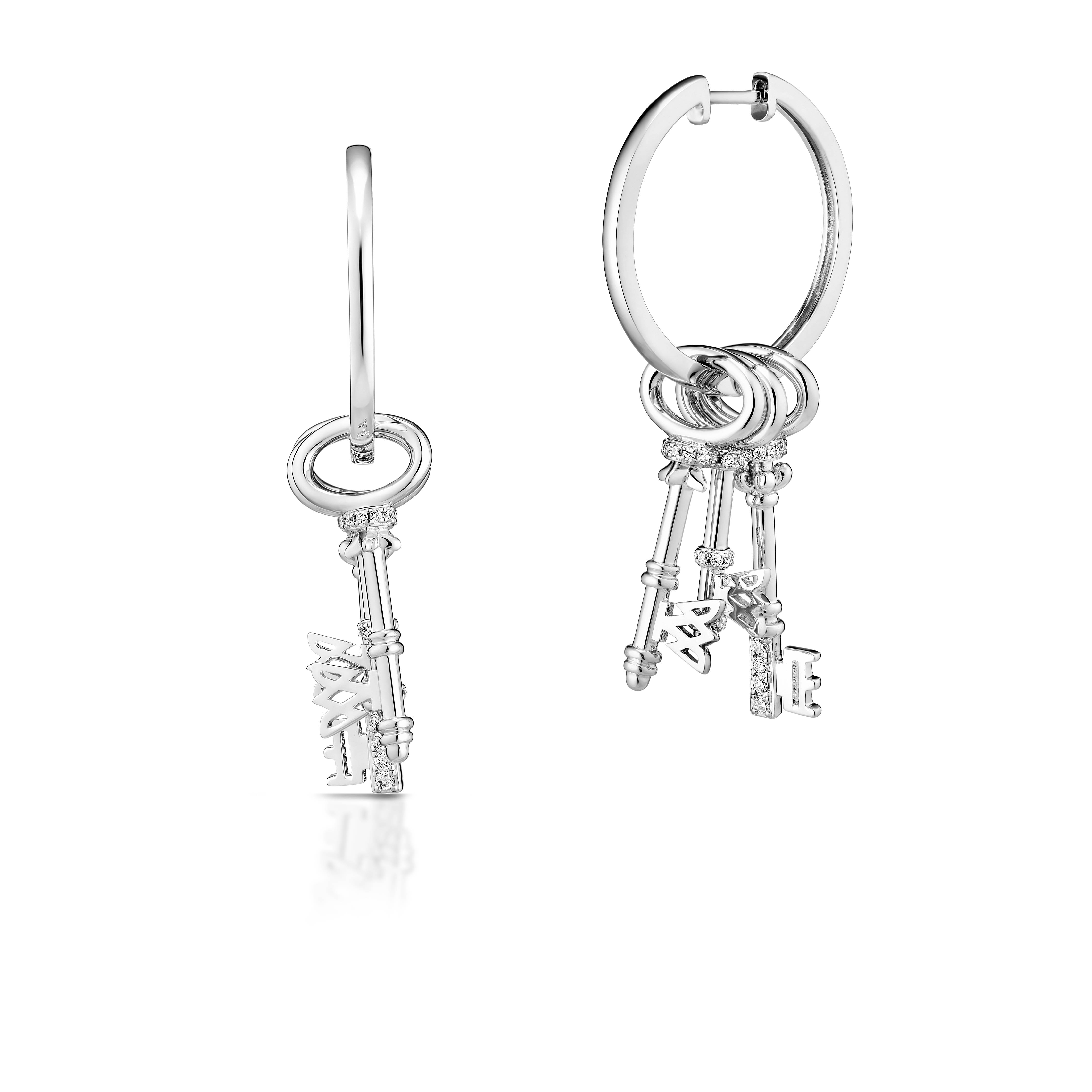 W.KRUK Piękne Srebrne Kolczyki - srebro 925, Cyrkonia - SDL/KC521