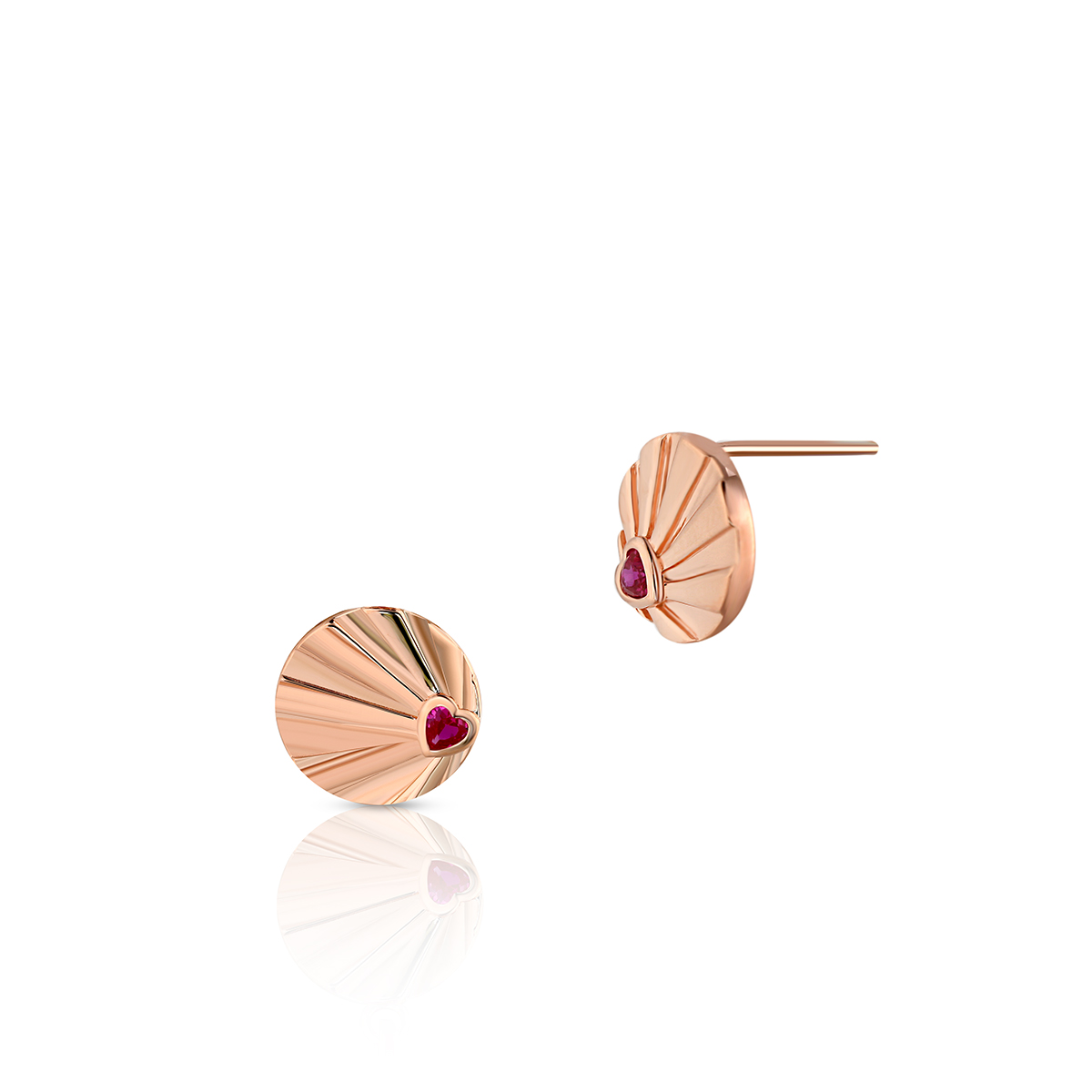 W.KRUK RABAT Srebrne Kolczyki - srebro 925, Cyrkonia - SGR/KC423R