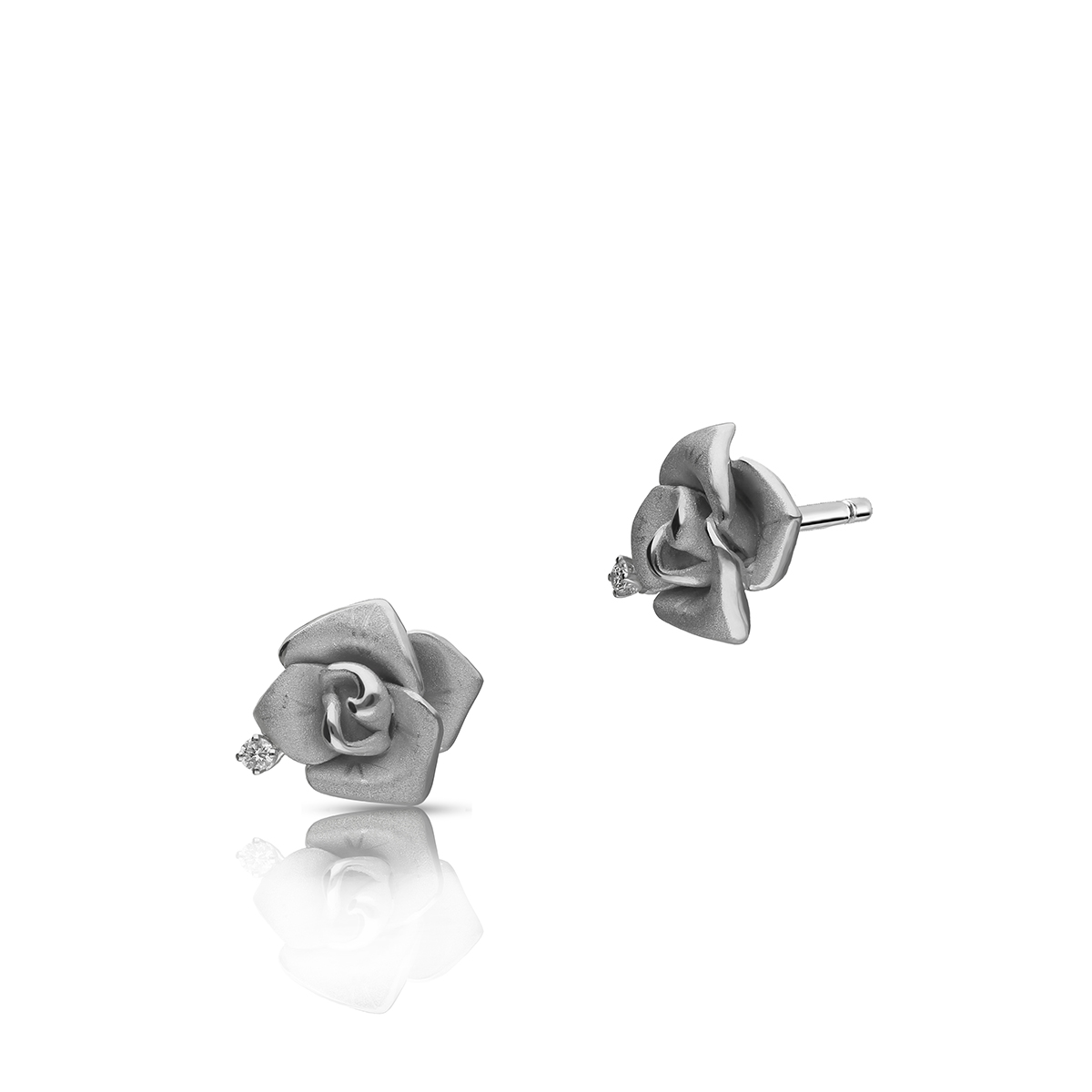 W.KRUK Kolczyki białe złoto Anna Maria Cammilli - ZMM/KB+109B