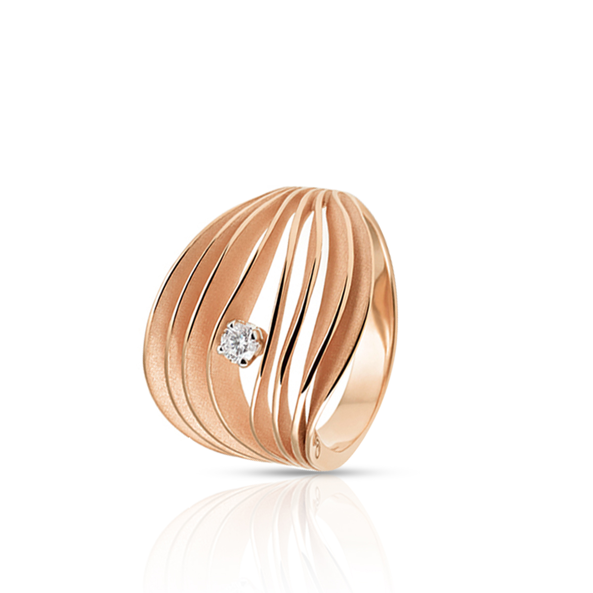 W.KRUK Pierścionek złoty ANNA MARIA CAMMILLI - ZMM/PB+158