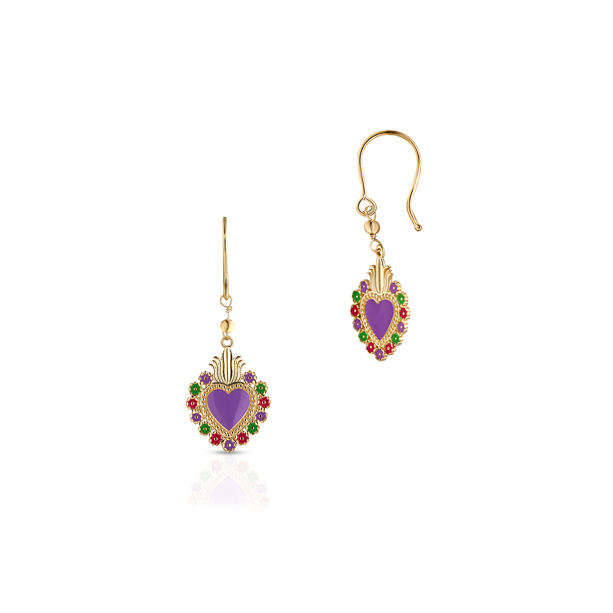 W.KRUK PROMOCJA Kolczyki Złote - złoto 375, Bez kamienia - ZTO/KZ246