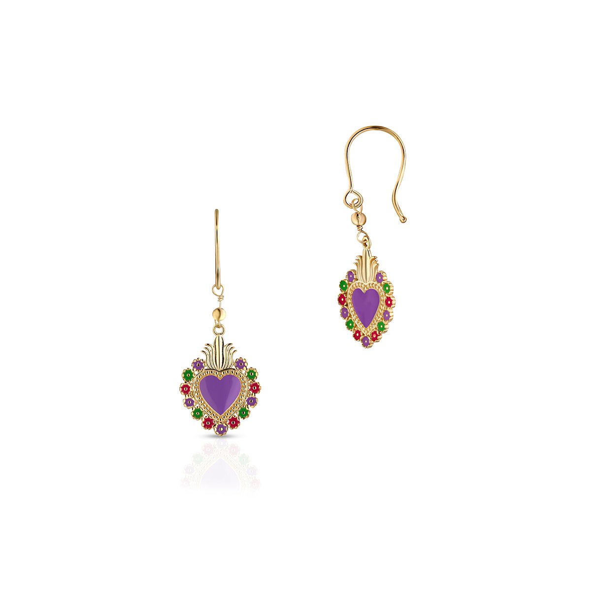 W.KRUK PROMOCJA Kolczyki Złote - złoto 375, Bez kamienia - ZTO/KZ246