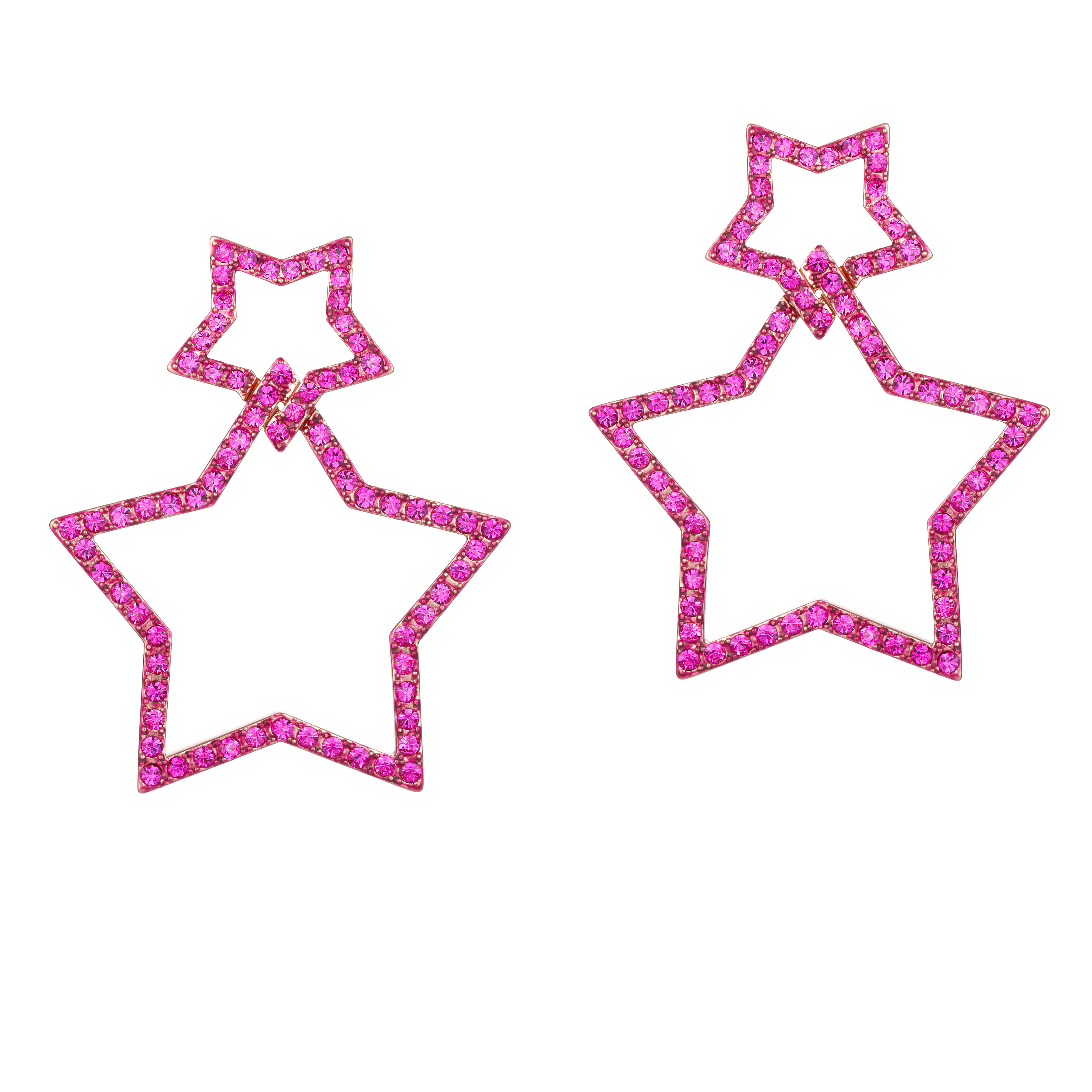 W.KRUK RABAT Kolczyki - mosiądz, Preciosa - PCH/KC005R