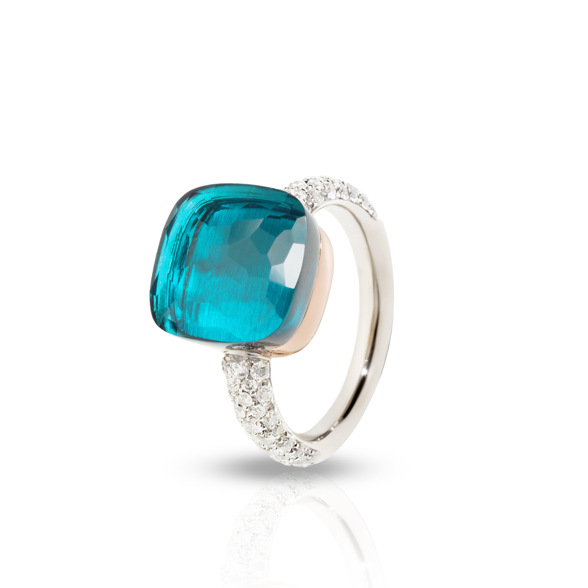 W.KRUK Pierścionek złoty Pomellato - ZPT/PB+14BK