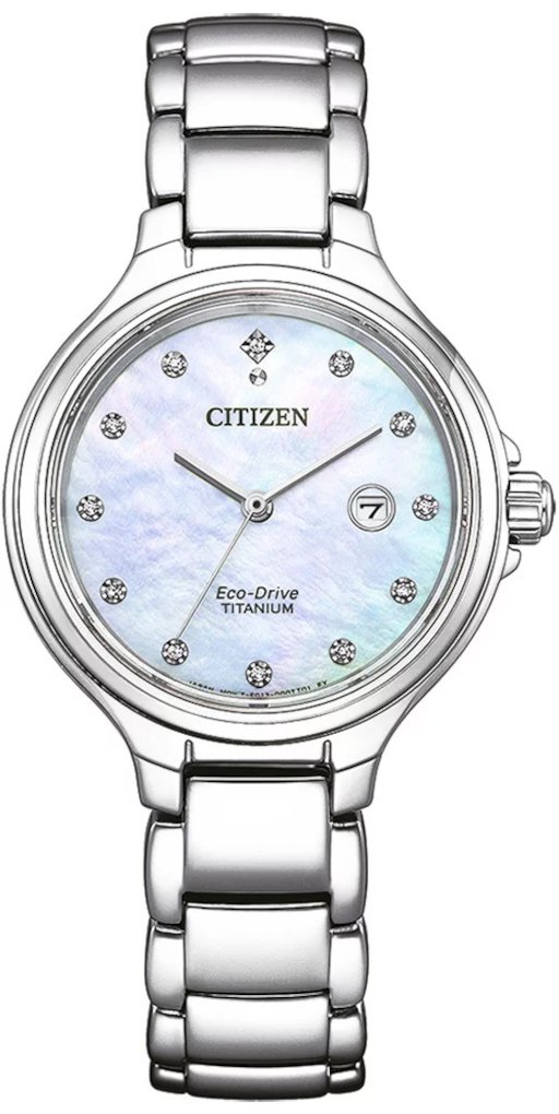 CITIZEN ZEGAREK Titanium Eco-Drive Elegance EW2680-84D