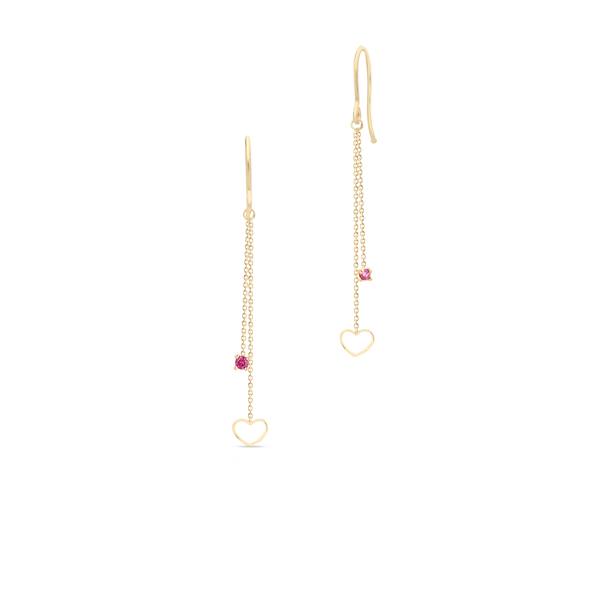 W.KRUK Piękne Kolczyki Złote - złoto 375, Cyrkonia - ZTO/KC58