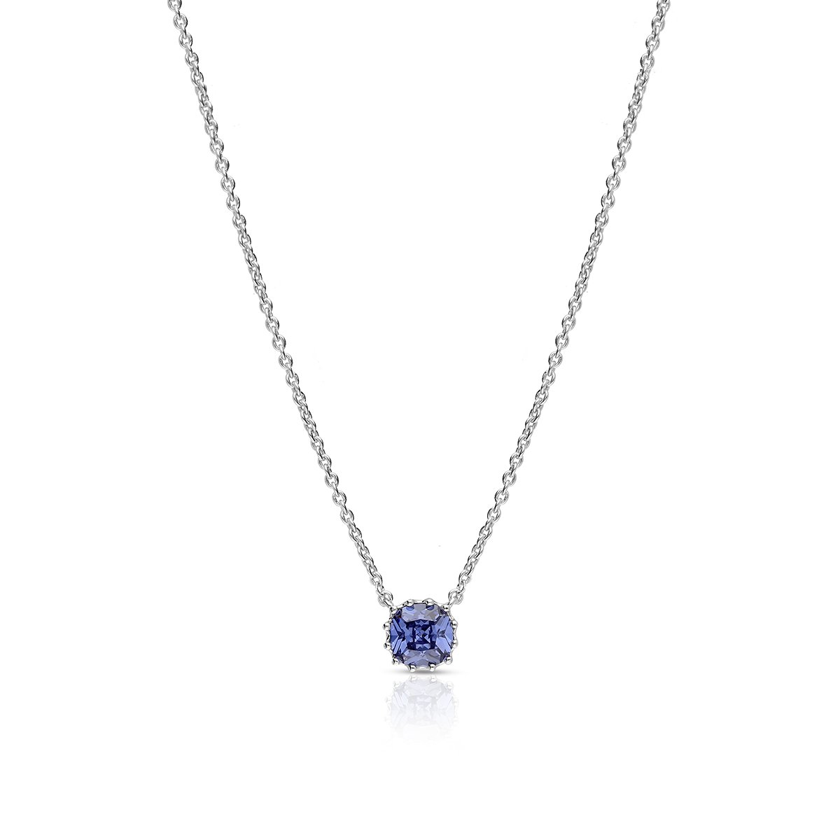 W.KRUK Wyjątkowy Naszyjnik - srebro 925, Cyrkonia - SHX/NC325