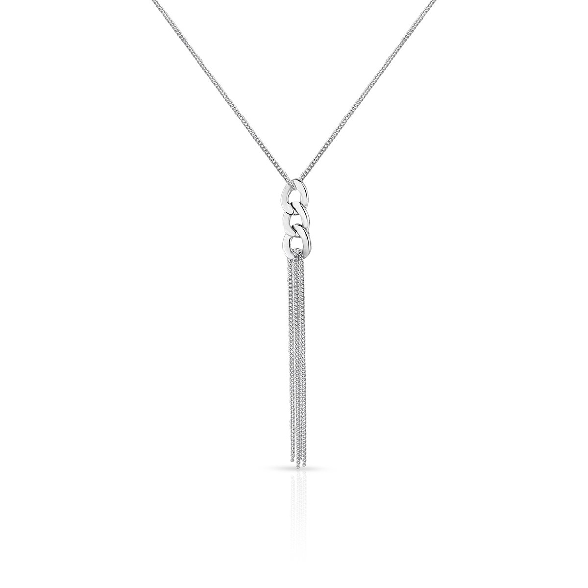 W.KRUK Wspaniały Naszyjnik - srebro 925, Bez kamienia - SIT/NS094