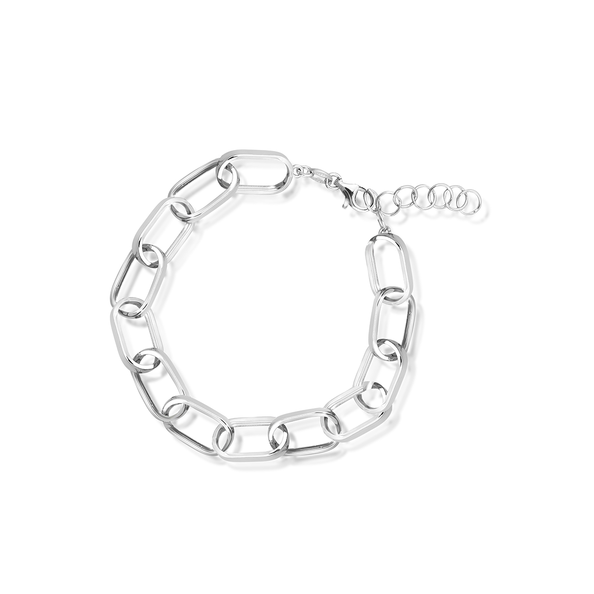 W.KRUK PROMOCJA Srebrna Bransoletka - srebro 925, Bez kamienia - SSX/AS420