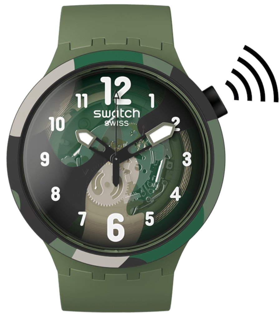 SWATCH ZEGAREK LOOK RIGHT THRU GREEN PAY! SB05G108-5300